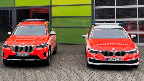 Leitung der Feuerwehr 